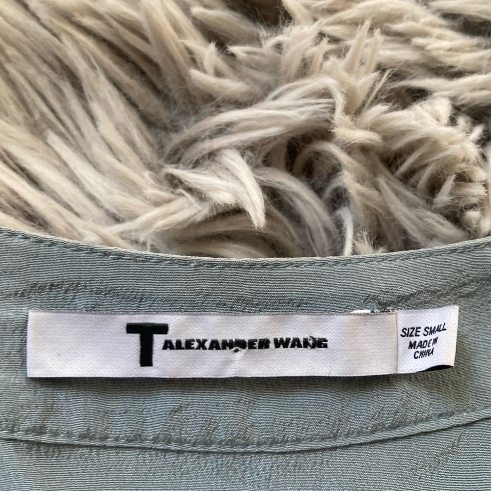 Alexander Wang Small- Silk Button Down Top - image 3